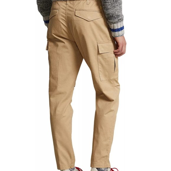 NWT POLO RALPH LAUREN Men's Stretch Slim Fit Chino Cargo Pants - Picture 7 of 11